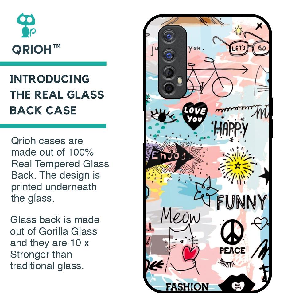 Just For You Glass Case For Realme 7