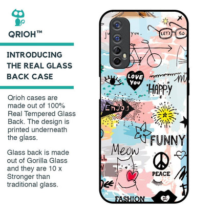 Just For You Glass Case For Realme 7