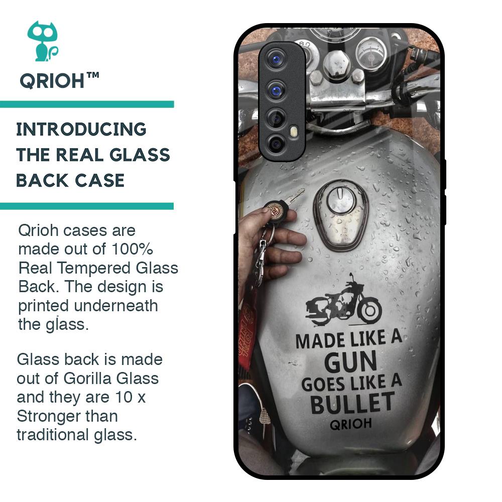 Royal Bike Glass Case for Realme 7