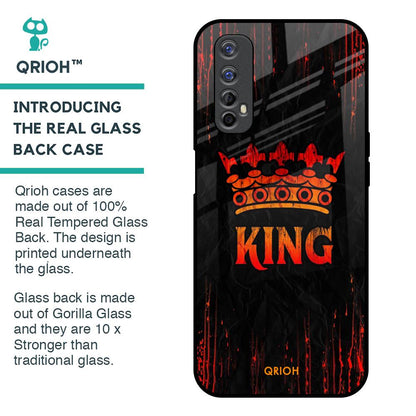 Royal King Glass Case for Realme 7