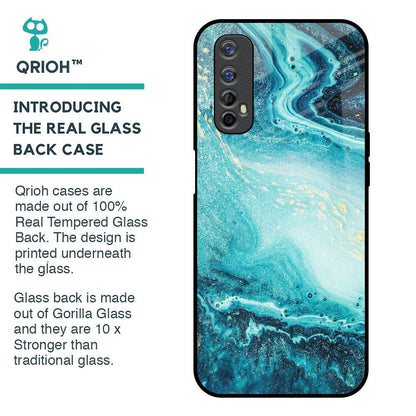 Sea Water Glass Case for Realme 7
