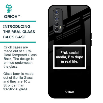 Dope In Life Glass Case for Realme 7