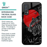 Red Moon Tiger Glass Case for Realme 7