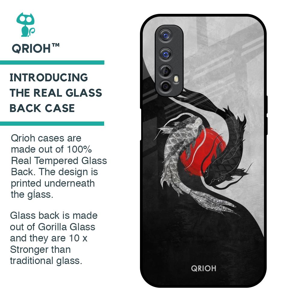 Japanese Art Glass Case for Realme 7