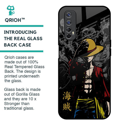 Dark Luffy Glass Case for Realme 7