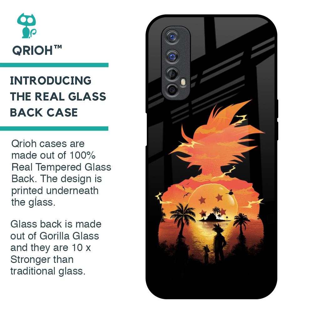 Japanese Paradise Glass Case for Realme 7