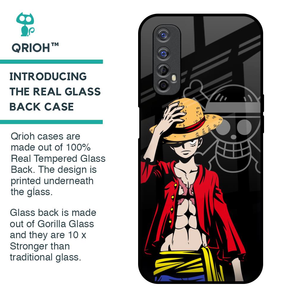 Hat Crew Glass Case for Realme 7