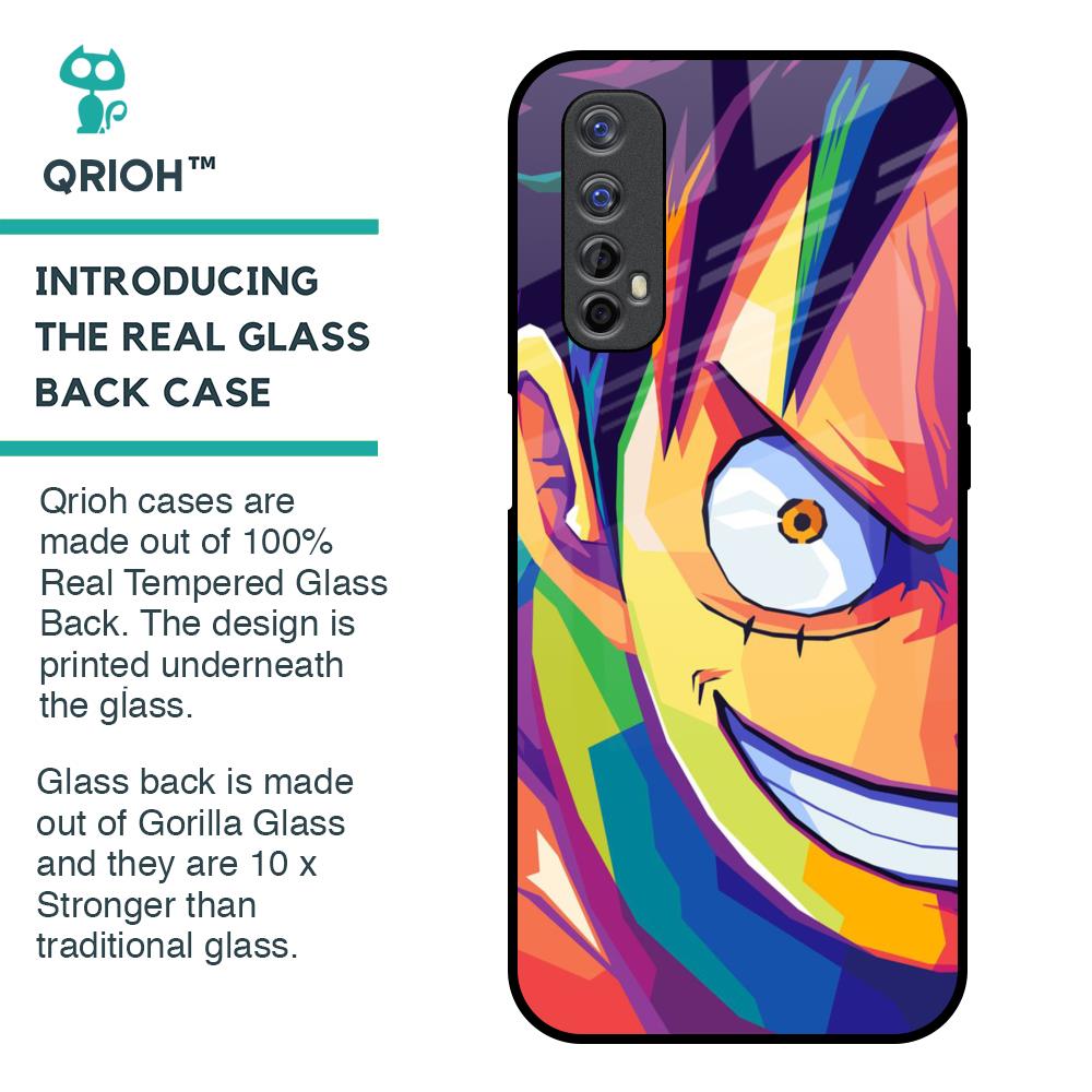 Monkey Wpap Pop Art Glass Case for Realme 7
