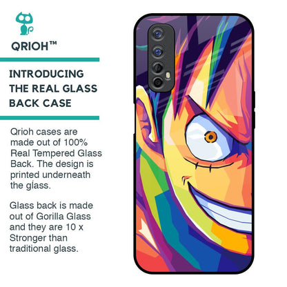 Monkey Wpap Pop Art Glass Case for Realme 7