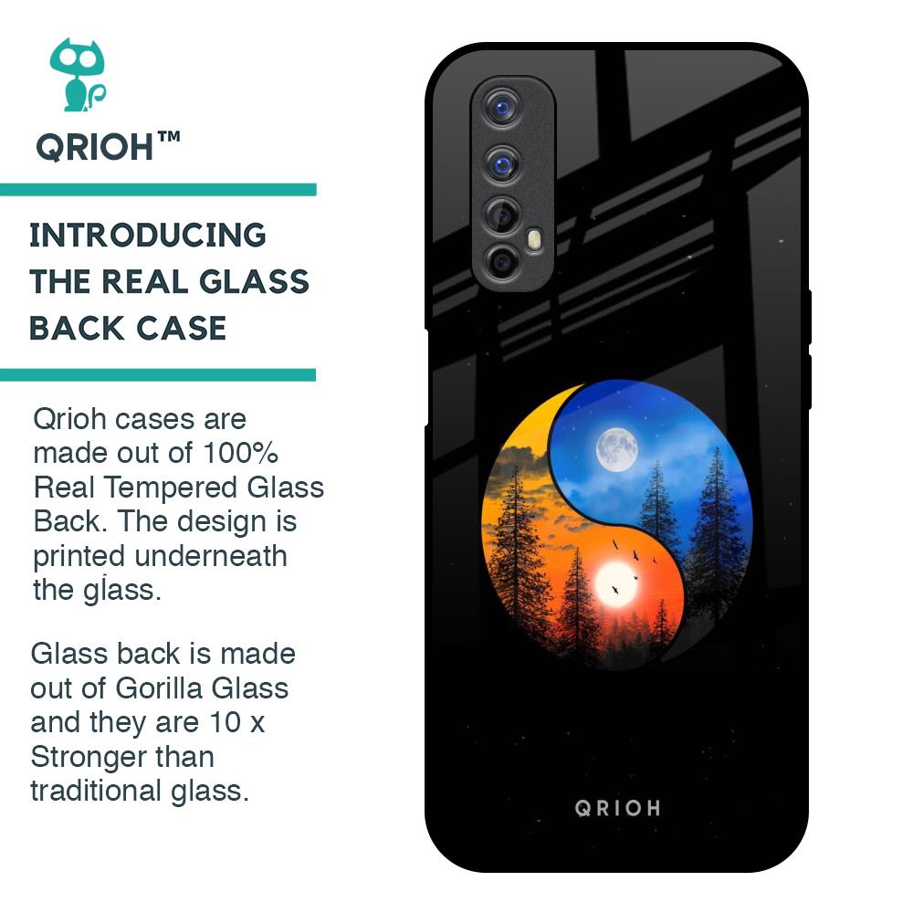 Yin Yang Balance Glass Case for Realme 7