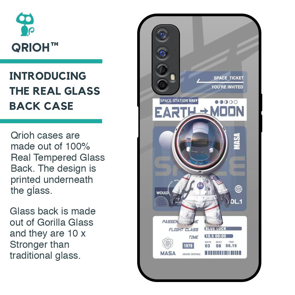 Space Flight Pass Glass Case for Realme 7