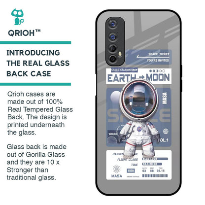 Space Flight Pass Glass Case for Realme 7