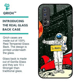 Astronaut on Mars Glass Case for Realme 7