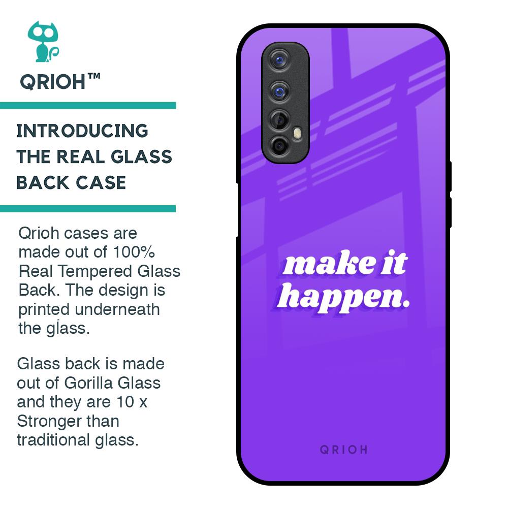 Make it Happen Glass Case for Realme 7
