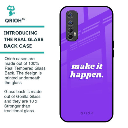 Make it Happen Glass Case for Realme 7