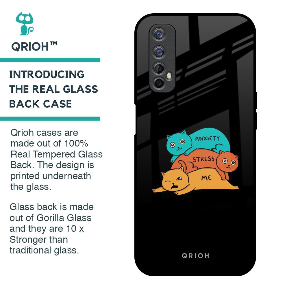 Anxiety Stress Glass Case for Realme 7