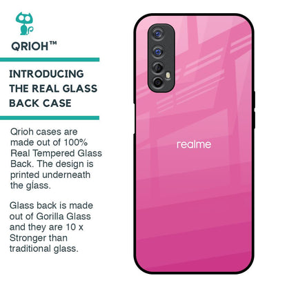 Pink Ribbon Caddy Glass Case for Realme 7