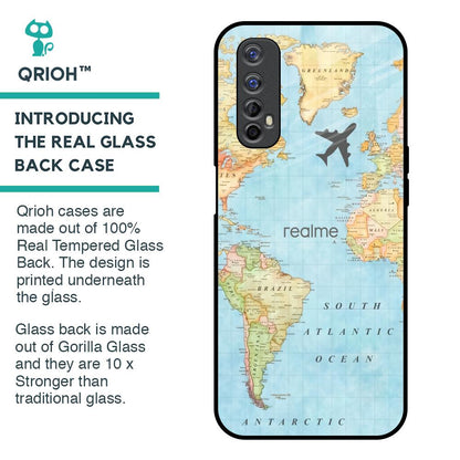 Fly Around The World Glass Case for Realme 7