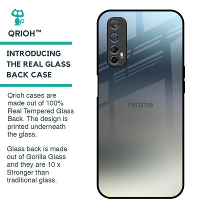 Tricolor Ombre Glass Case for Realme 7