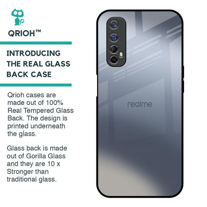 Space Grey Gradient Glass Case for Realme 7