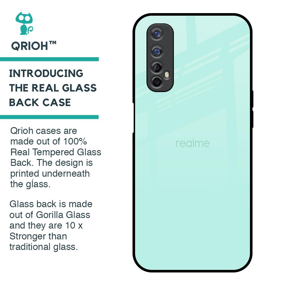 Teal Glass Case for Realme 7