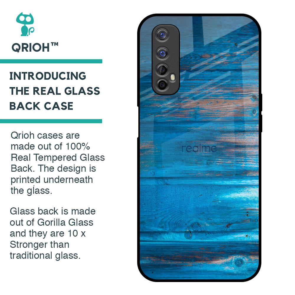 Patina Finish Glass case for Realme 7