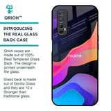 Colorful Fluid Glass Case for Realme 7