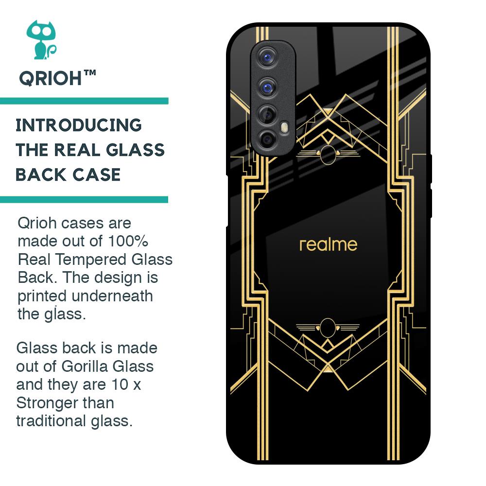 Sacred Logo Glass Case for Realme 7