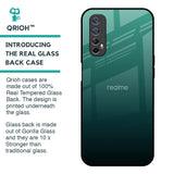 Palm Green Glass Case For Realme 7