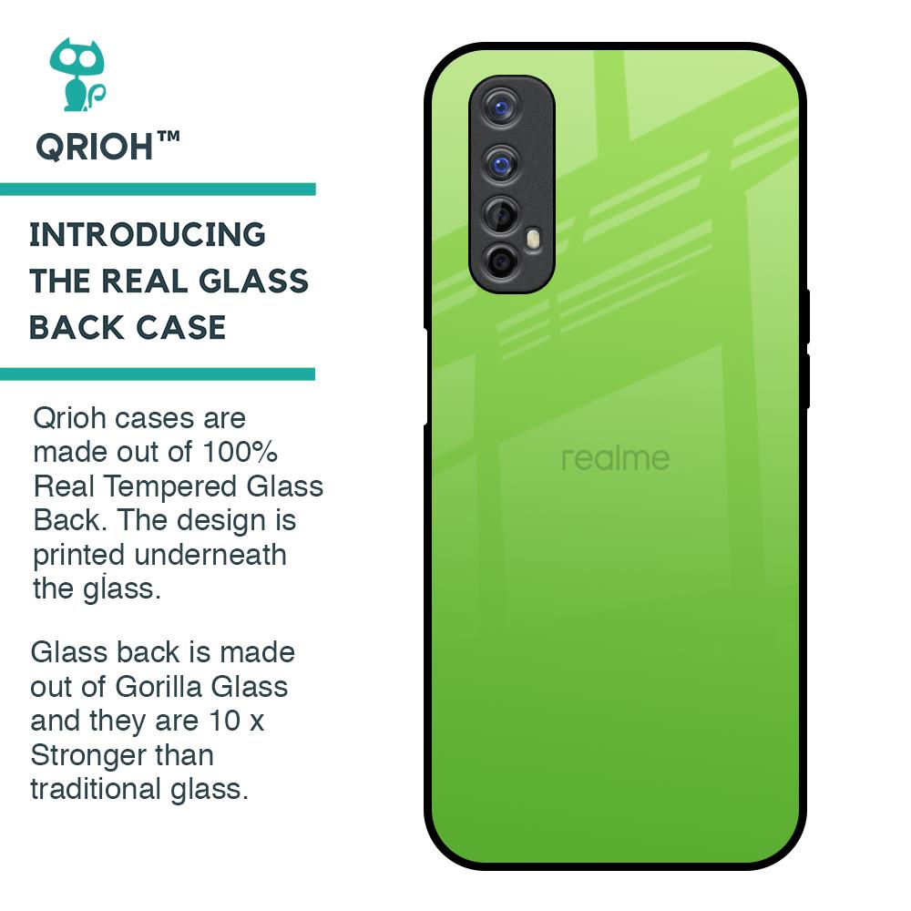 Paradise Green Glass Case For Realme 7