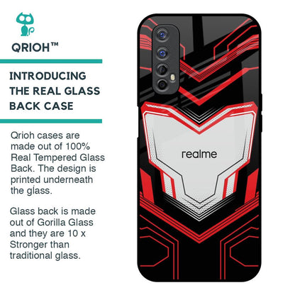 Quantum Suit Glass Case For Realme 7
