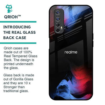 Fine Art Wave Glass Case for Realme 7