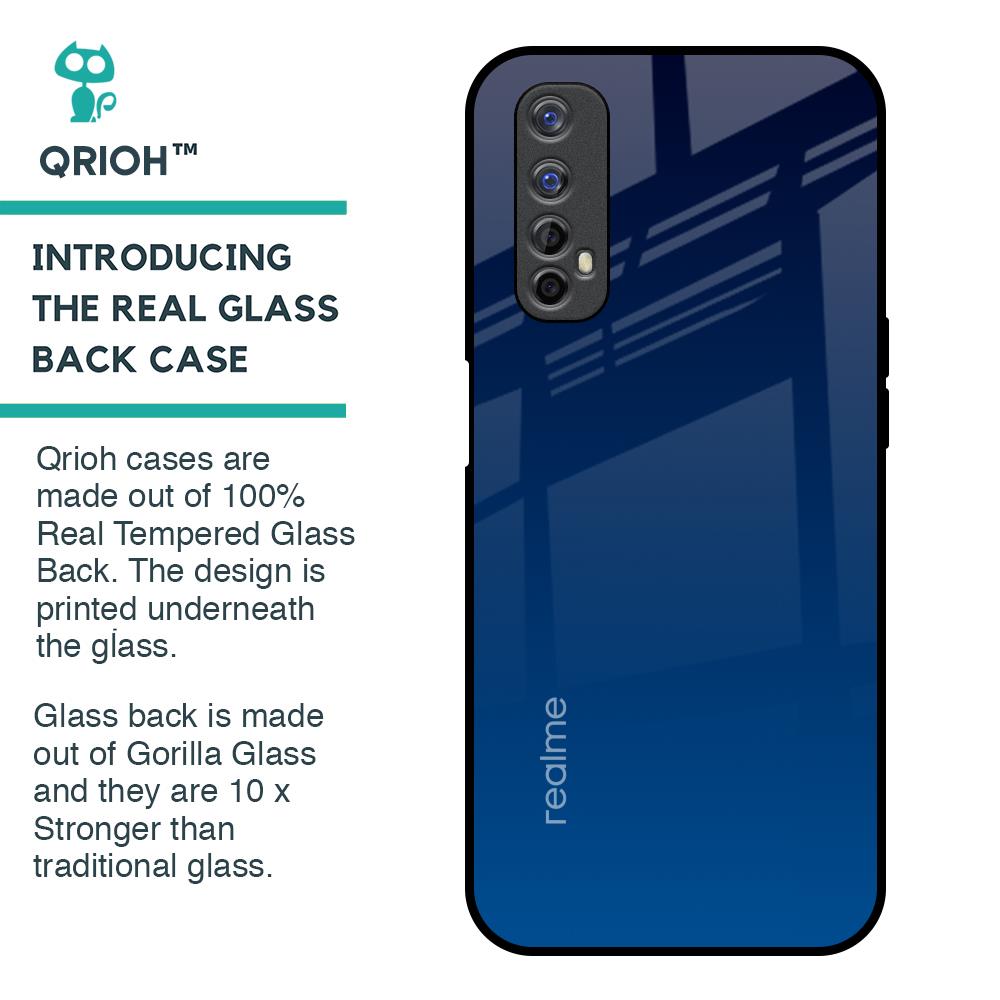 Very Blue Glass Case for Realme 7