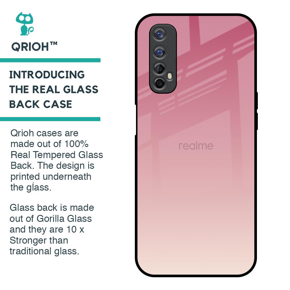 Blooming Pink Glass Case for Realme 7