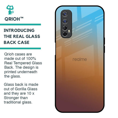 Rich Brown Glass Case for Realme 7