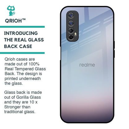 Light Sky Texture Glass Case for Realme 7