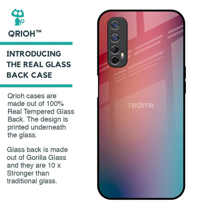 Dusty Multi Gradient Glass Case for Realme 7