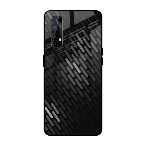 Dark Abstract Pattern Realme 7 Glass Cases & Covers Online