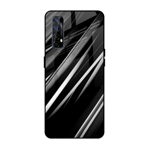 Black & Grey Gradient Realme 7 Glass Cases & Covers Online
