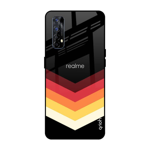 Abstract Arrow Pattern Realme 7 Glass Cases & Covers Online