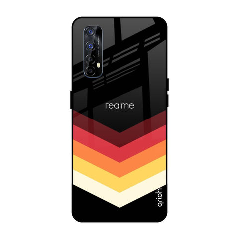 Abstract Arrow Pattern Realme 7 Glass Cases & Covers Online