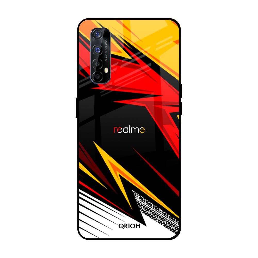 Race Jersey Pattern Realme 7 Glass Cases & Covers Online