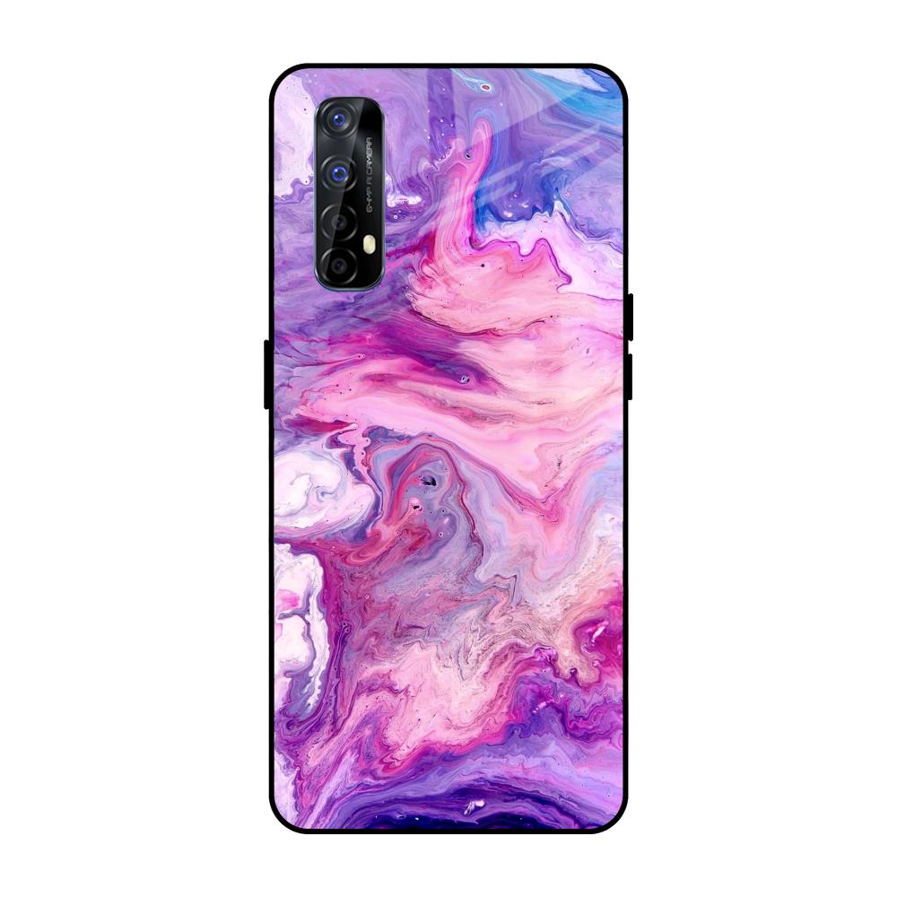 Cosmic Galaxy Realme 7 Glass Cases & Covers Online