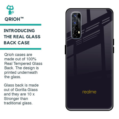 Deadlock Black Glass Case For Realme 7