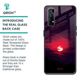 Morning Red Sky Glass Case For Realme 7