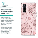 Shimmer Roses Glass case for Realme 7