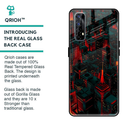 City Light Glass Case For Realme 7