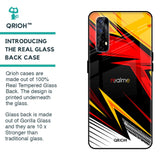 Race Jersey Pattern Glass Case For Realme 7