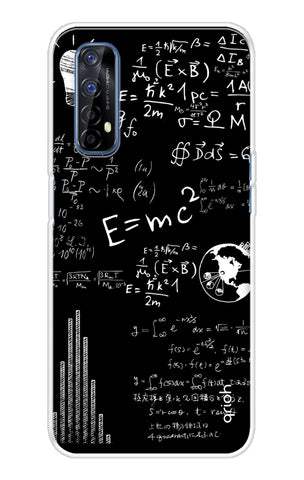 Equation Doodle Realme 7 Back Cover