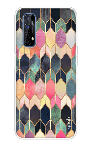 Shimmery Pattern Realme 7 Back Cover